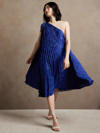 Radiant One-Shoulder Dress | Banana Republic (US)