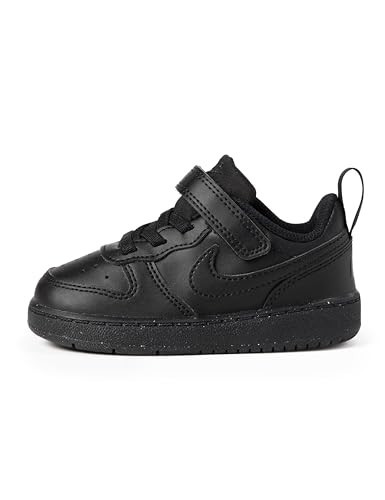 Nike Kids Court Borough Sneaker, Black/Black/Black, 6 US Unisex Toddler | Amazon (US)