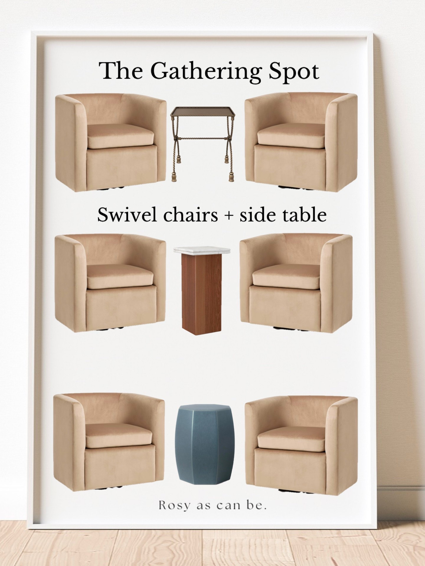 Create the perfect gathering spot… whether you have a small area or a room that you can create a four seating arrangement, these seating arrangements will immediately update your space. Affordable and beautiful!

#LTKHome #LTKOver40 #LTKdayinmylife