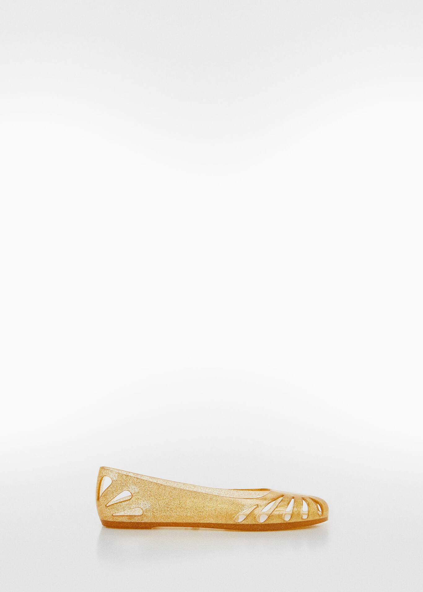 Glitter crab ballerinas -  Women | Mango USA | MANGO (US)