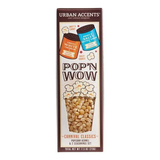 Urban Accents Pop'N Wow Sweet Popcorn and Seasonings Set | World Market