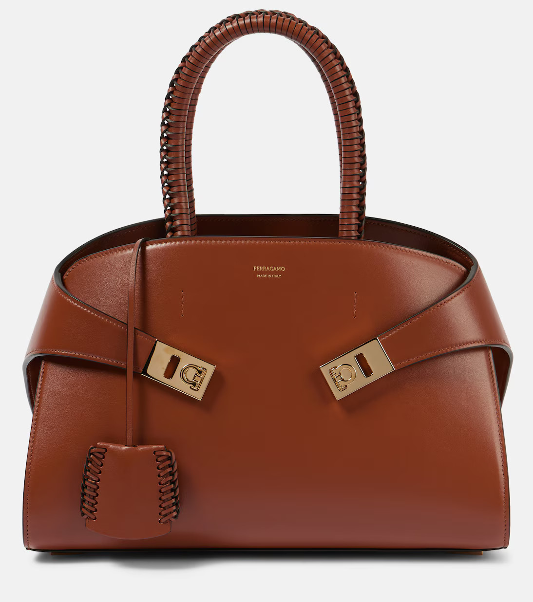 Hug Medium leather tote bag | Mytheresa (INTL)