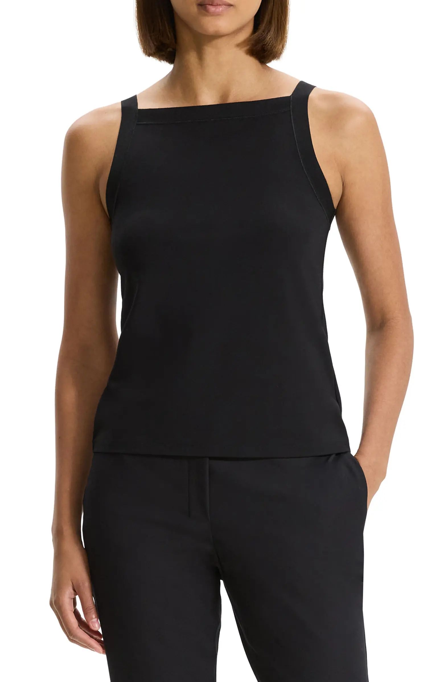 Theory Square Neck Knit Tank | Nordstrom | Nordstrom