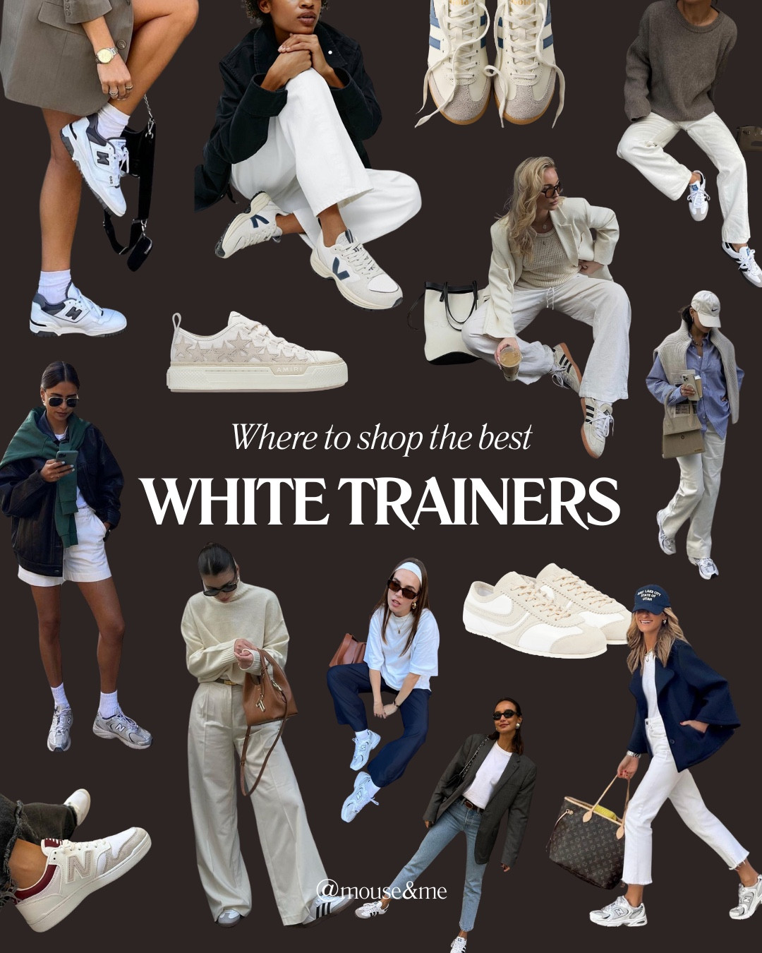 Pending 💌 - your perfect pair of white trainers

Everyone needs a staple white trainer in their summer wardrobe, but the perfect pair always seems impossible to find! So we’ve put together a selection of our favourite pairs on the block right now (inc. flatforms for our fellow short girlies) starting at £90. All products are linked on our LTK at the link in bio 🤍🔗

Brands 〰️ @Veja @Autry @driesvannoten @AMIRI @Sézane @Paul Smith @New Balance @0_105_sneakers @Air & Grace 

#trainers #sneakers #whitetrainers #styleinspo #wheretoshop #londonfashion #coolgirl #simpleoutfit #basicfit 