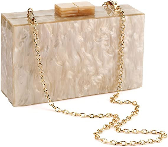 Gets Acrylic Clutch Purses for Women with Marbling Purses and Handbags Elegant Banquet Evening Cr... | Amazon (US)