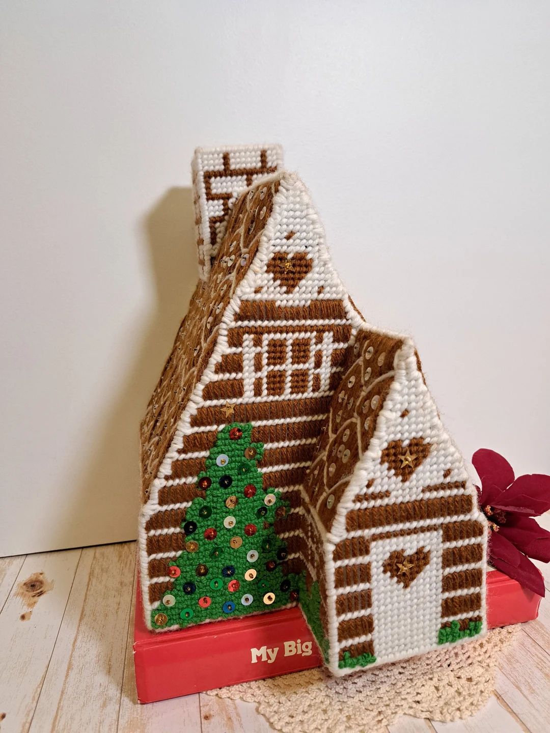 Gingerbread House Columbia Minerva Needlepoint John Peaslee - Etsy | Etsy (US)