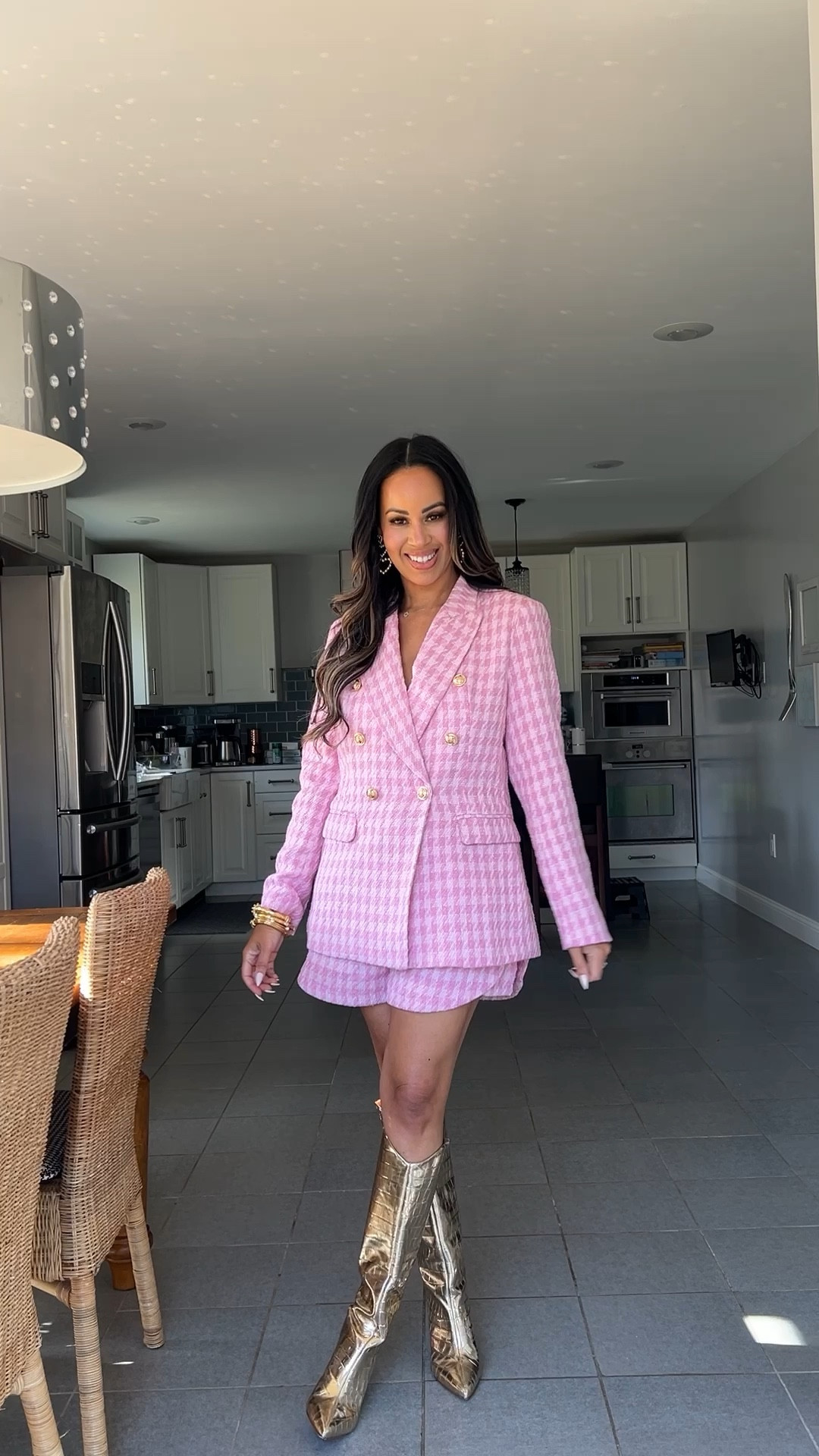 Spring looks from Buddy love! Code MOON15 for 15% off! 

Size small in everything. Size down one on the pink tweed shorts! 

#LTKfindsunder100 #LTKSpringSale #LTKover40