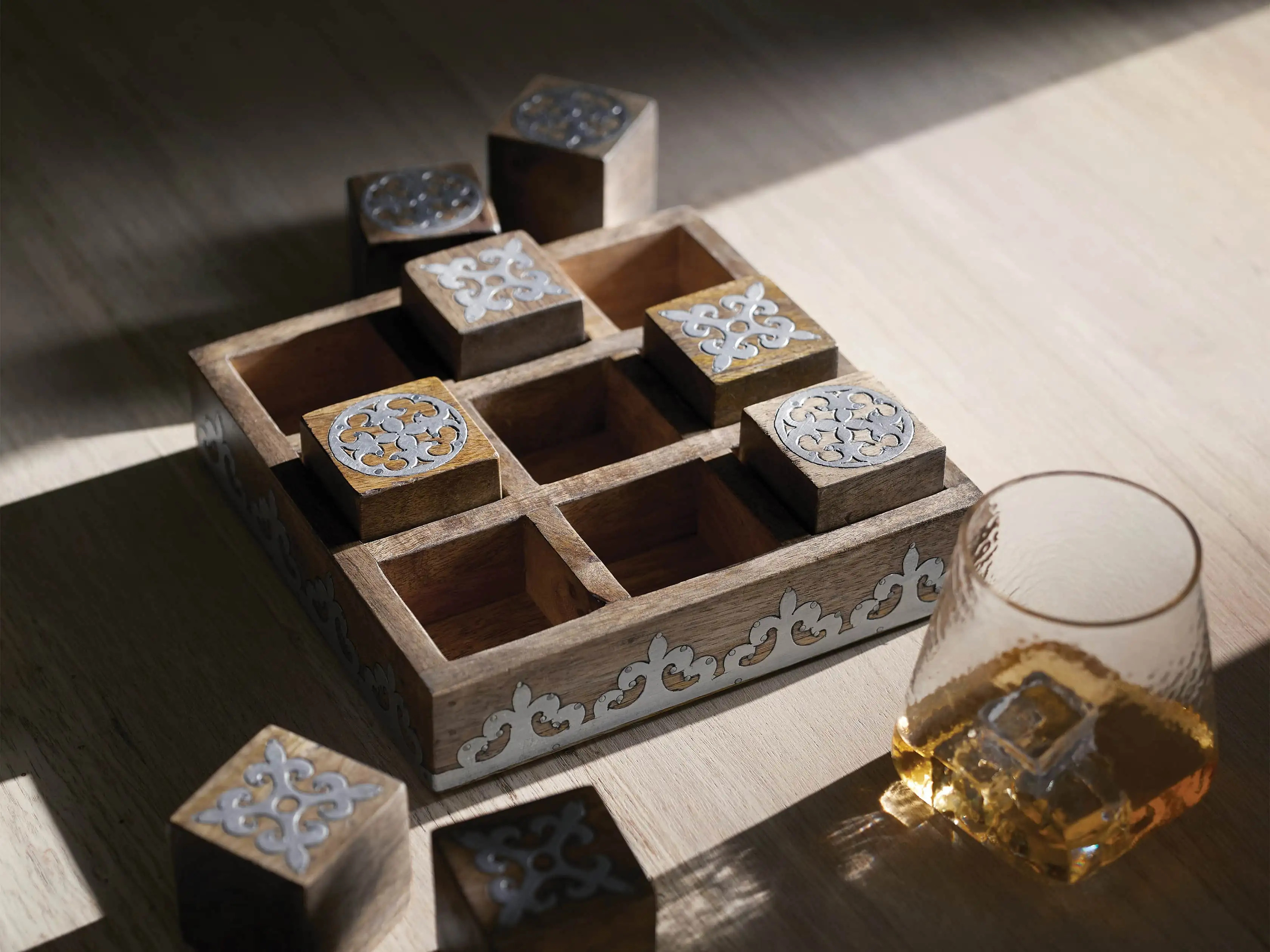 Inlay Tic Tac Toe | Arhaus | Arhaus