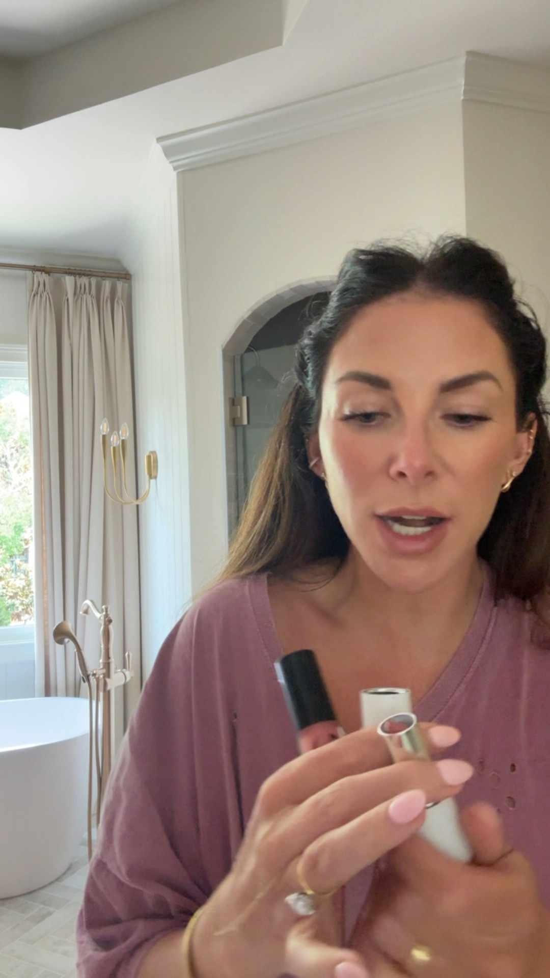 go to lip combo:

Wherever walnut liner 
Sam lipstick
Kiss gloss 

#LTKStyleTip #LTKBeauty