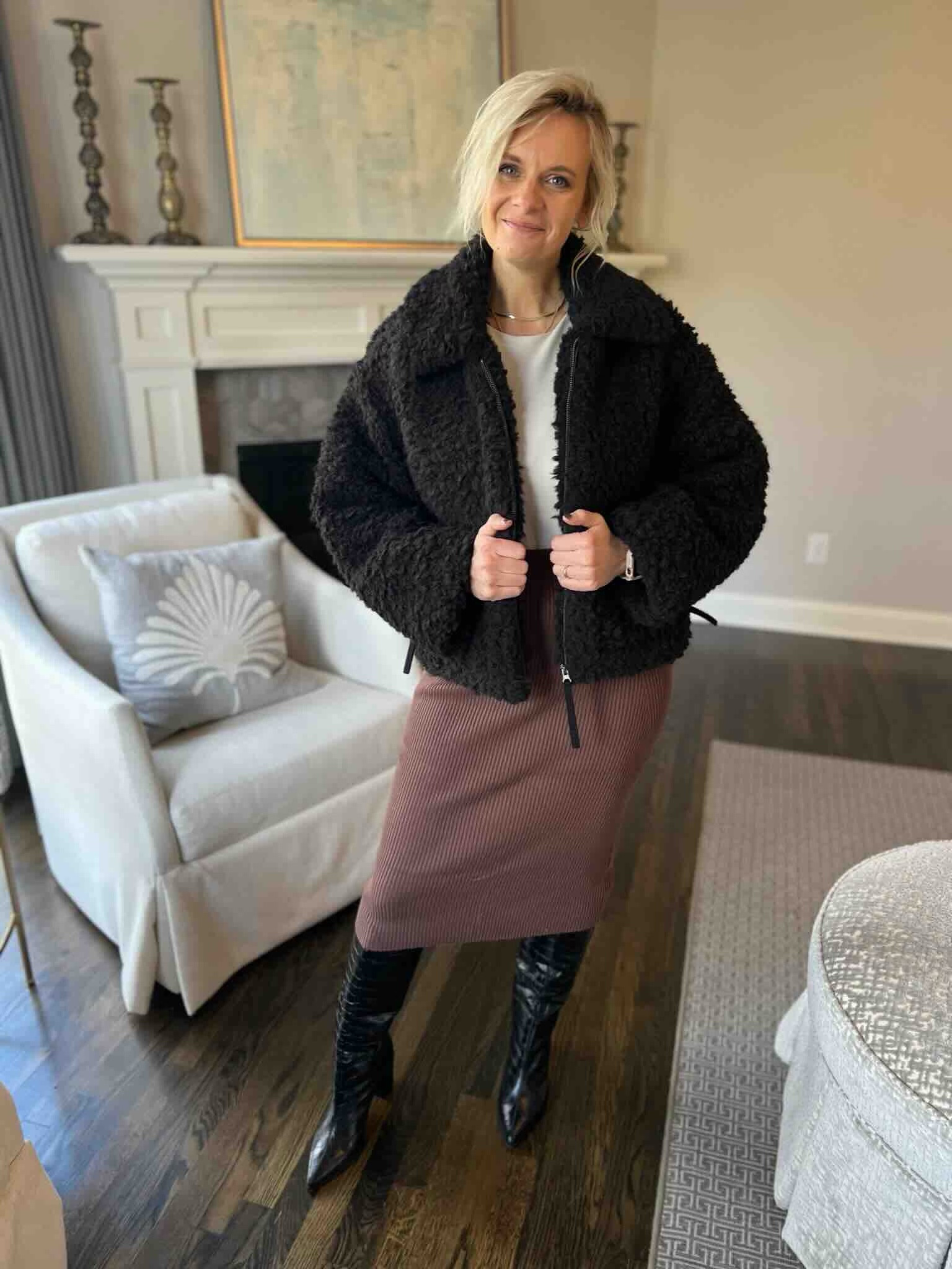 Faux Fur Jacket + Midi Skirt + Tall Boots…

The best winter outfit!

#LTKshoecrush #LTKstyletip #LTKSeasonal