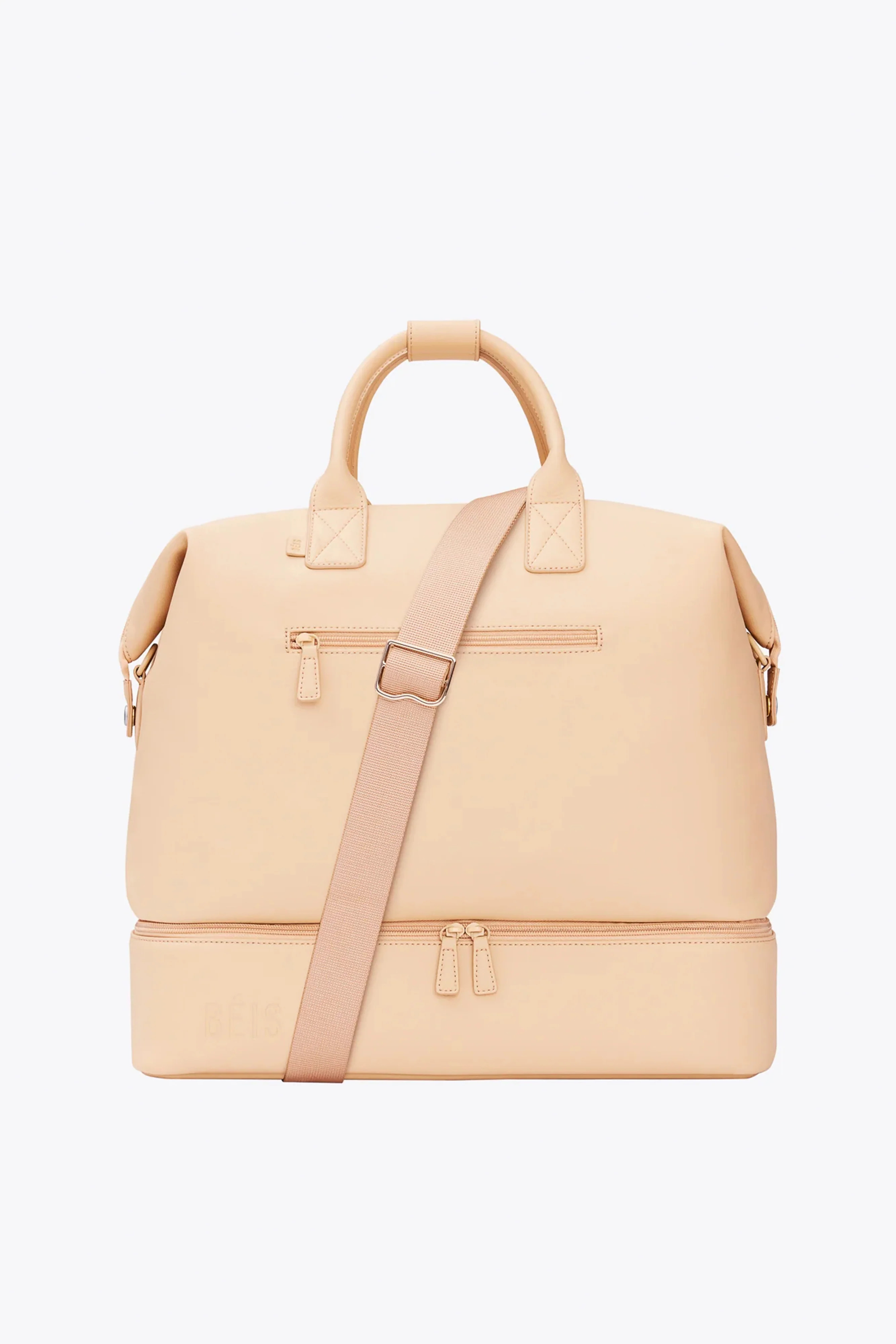 The Premium Weekender in Beige | BÉIS Travel