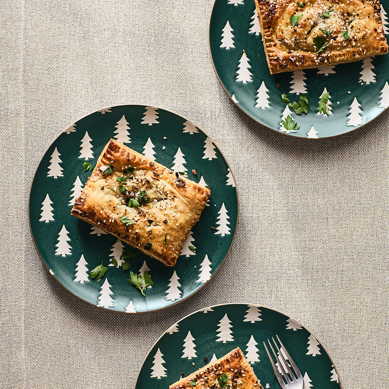 Green Trees Stoneware Salad Plate + Reviews | Crate & Barrel | Crate & Barrel