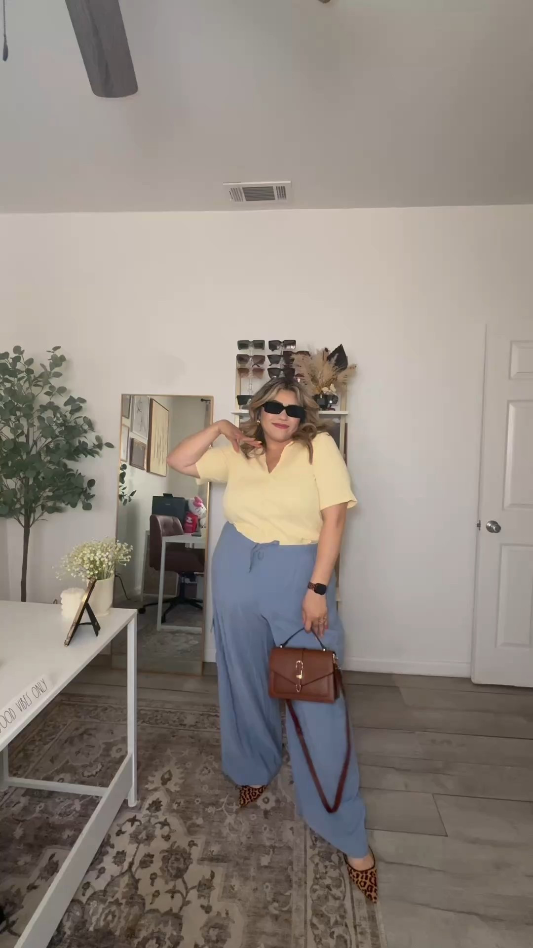 This color combo though😍💛🩵🐆

#LTKWorkwear #LTKStyleTip #LTKPlusSize