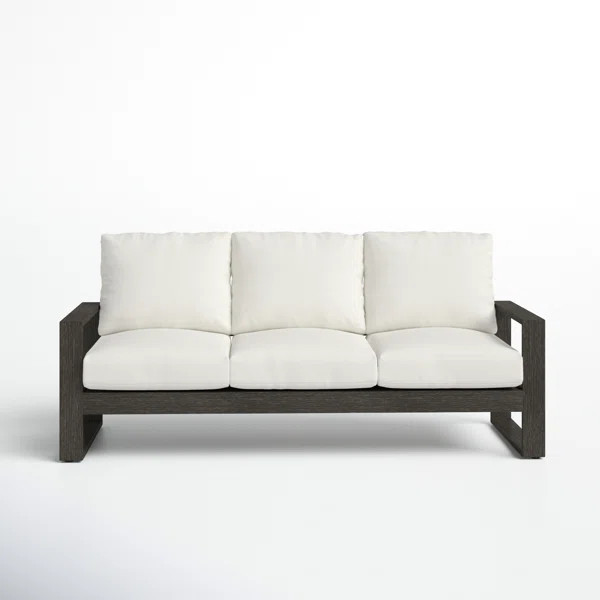 Inci 79'' Metal Outdoor Patio Sofa with Sunbrella® Cushions | Wayfair North America