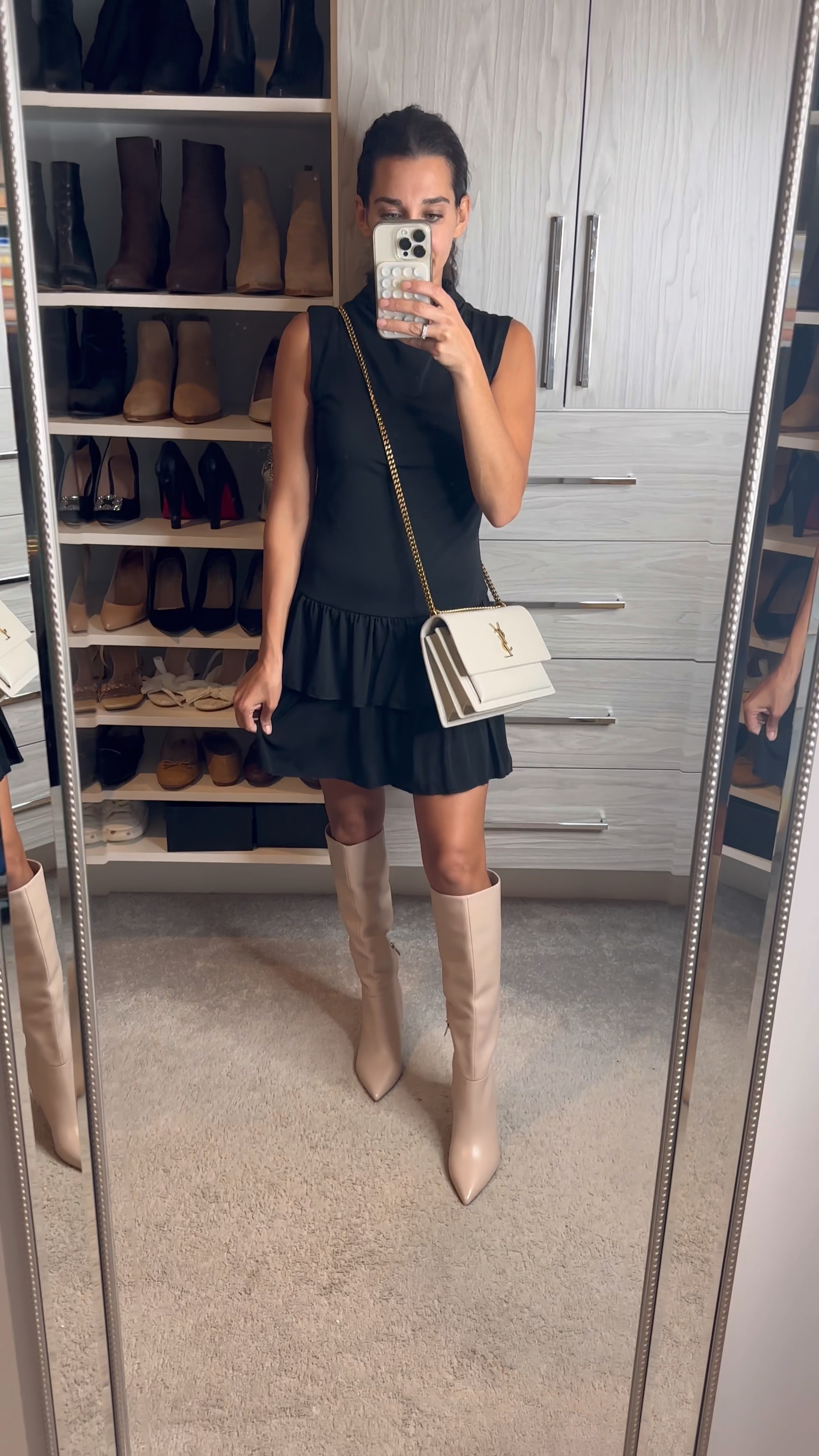 Under $30 target find! You can wear this little black dress to a party or as a work outfit 

#LTKWorkwear #LTKFindsUnder50 #LTKFindsUnder100