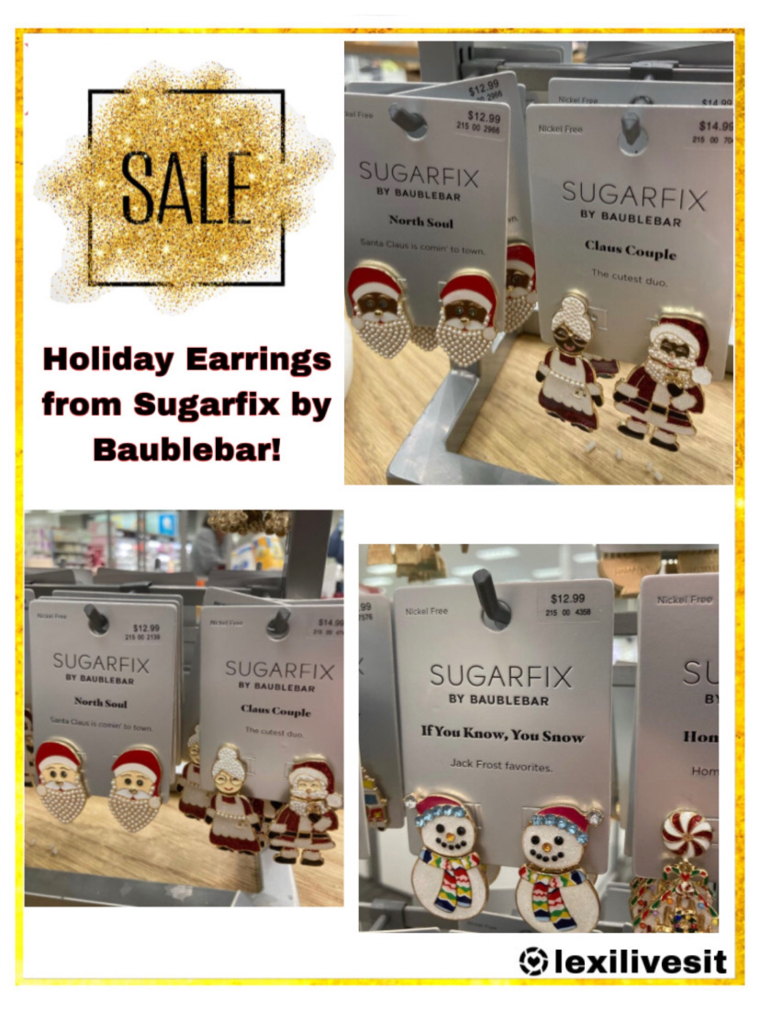 Sugarfix by Baublebar Holiday Earrings! 

#LTKCyberweek #LTKstyletip #LTKHoliday