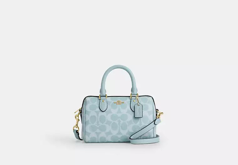 Mini Rowan Crossbody Bag In Signature Canvas | Bags | Coach | COACH® | Coach (US)