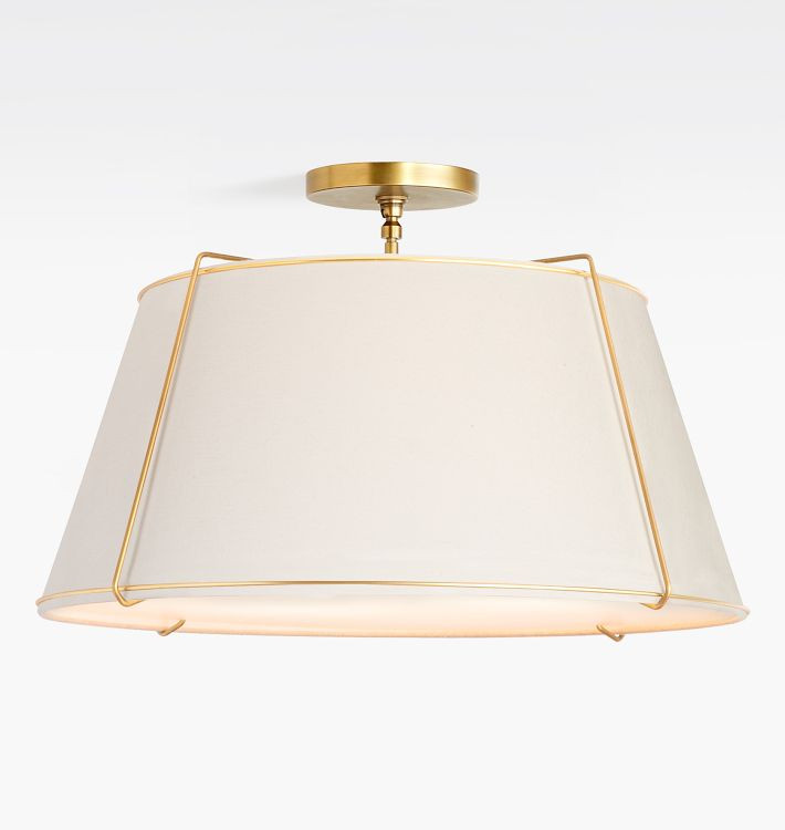 Conical Semi-Flush Mount | Rejuvenation
