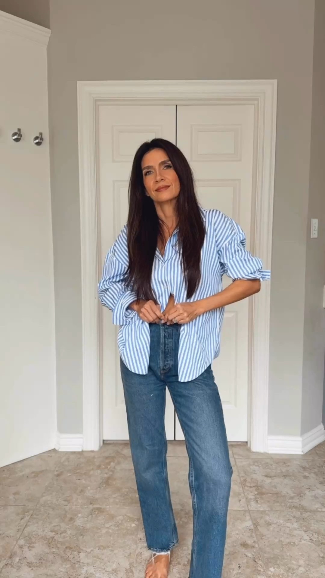 When you’re over 50 and never stopped loving the 2000’s denim on denim look…because it’s so good! 👌 
I’m loving the thong sandals  at the moment, but can easily switch to slides or pumps for a great casual work outfit. 
The jeans are a must have! 



Business Casual workwear / denim on denim / best jeans / summer outfits / travel outfits

#LTKgrwm #LTKOver40 #LTKWorkwear