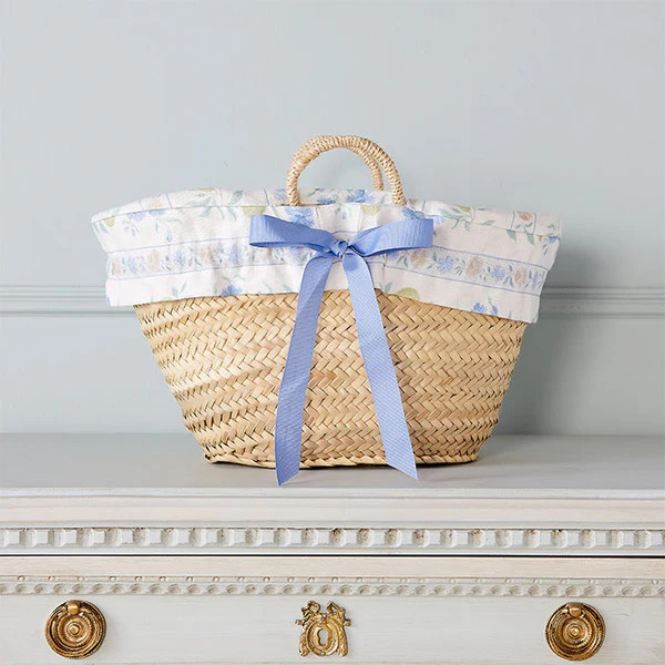 Provence Poiriers Basket & Liner | Caitlin Wilson Design