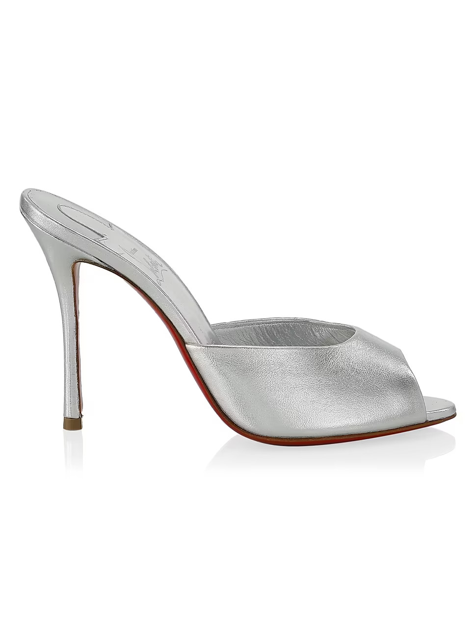 Me Dolly 100 Metallic Leather Mules | Saks Fifth Avenue