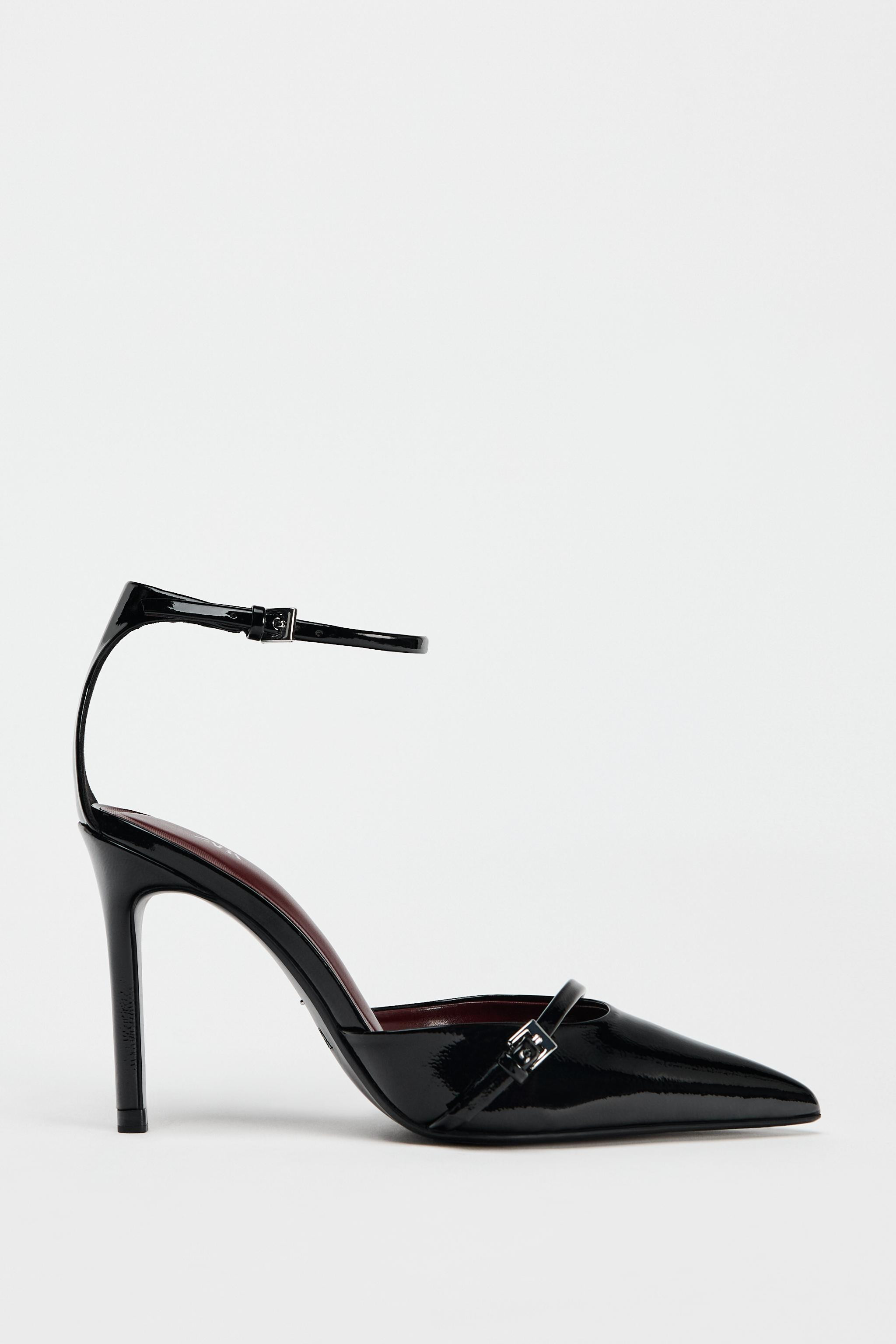 ANKLE STRAP BUCKLE HEELS | Zara US