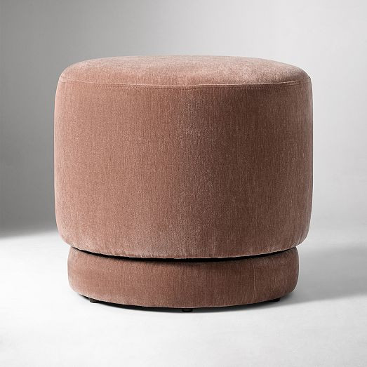 Viv Swivel Ottoman | West Elm (US)