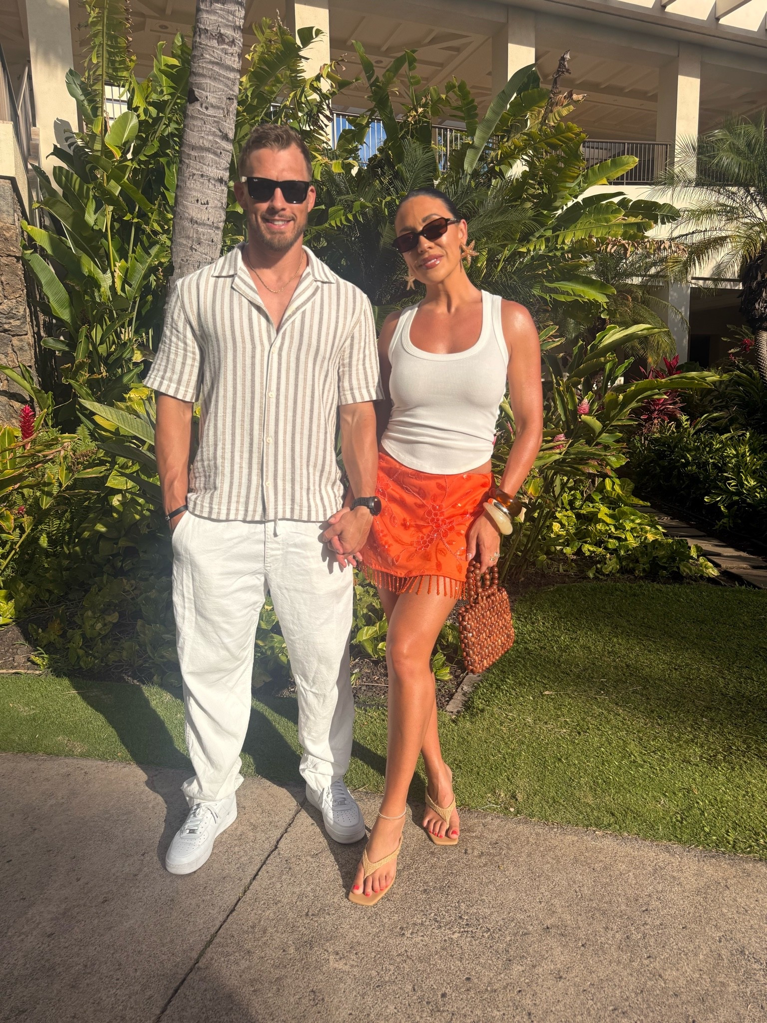 Tonight’s dinner look in Maui! 
Men’s @Zara top size medium
Men’s linen pants 
@12th Tribe tank size XS
Windsor sequin skirt size small

#LTKootd #LTKMens #LTKSeasonal