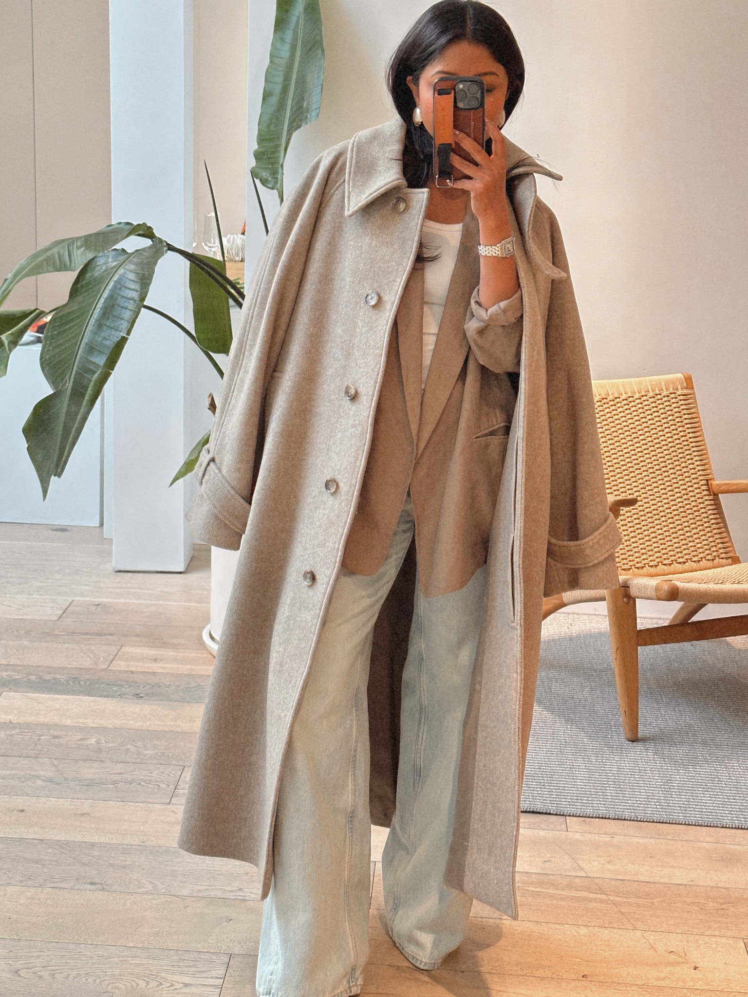 OVERSIZED ROUNDED WOOL COAT curated on LTK