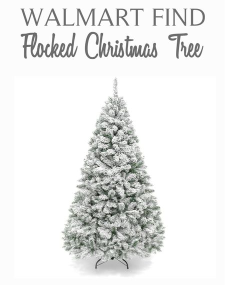 Do you need a tree? How about a 2nd tree for another room? Walmart has several size options in this beautiful flocked tree. I might have to grab the 6 ft one for my family room!! #walmartchristmas #christmastree

#LTKhome #LTKSeasonal #LTKHoliday