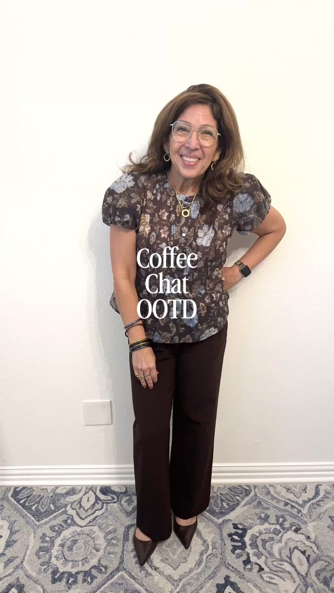 Coffee chat 
Sharing my OOTD for networking and a presentation. 
One top , that’s on sale and I can wear it five different ways. 
Plus my new necklace that five people stopped and commented on.

#LTKootd #LTKWorkwear #LTKSaleAlert