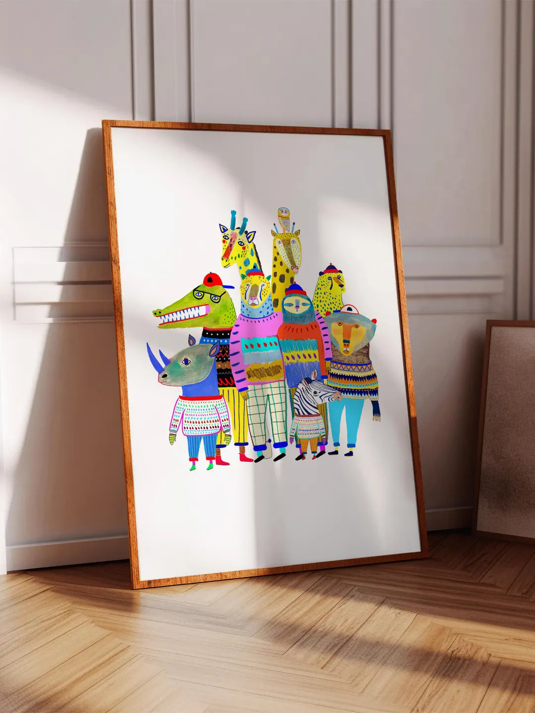 Friends Together Art Print, Kids Wall Art, Decor for Children, Nursery, Baby Shower, Birthday Gif... | Etsy (US)