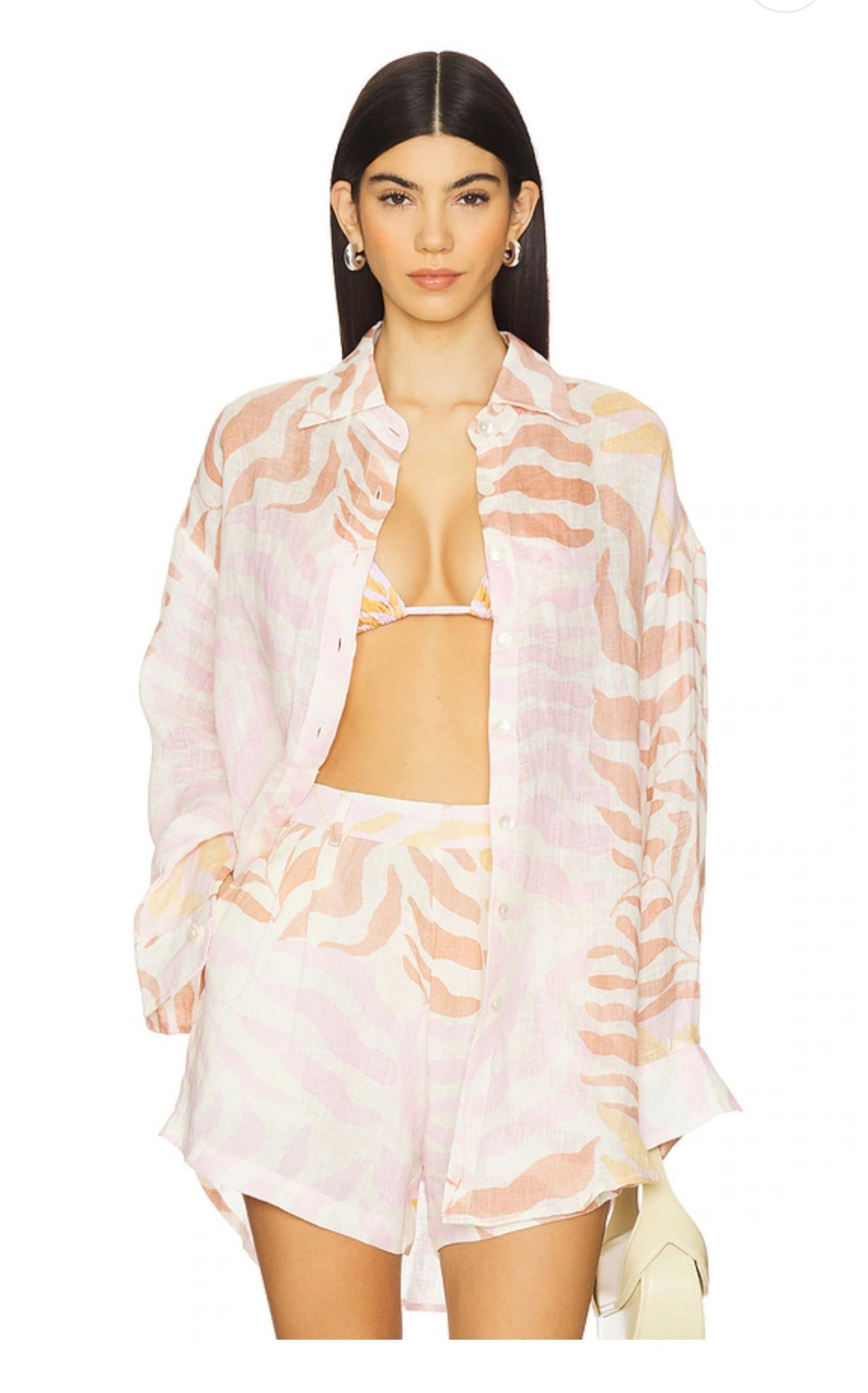 Playa Linen Boyfriend Shirt in Gold Coast
vitamin A


#LTKSwim #LTKStyleTip #LTKTravel