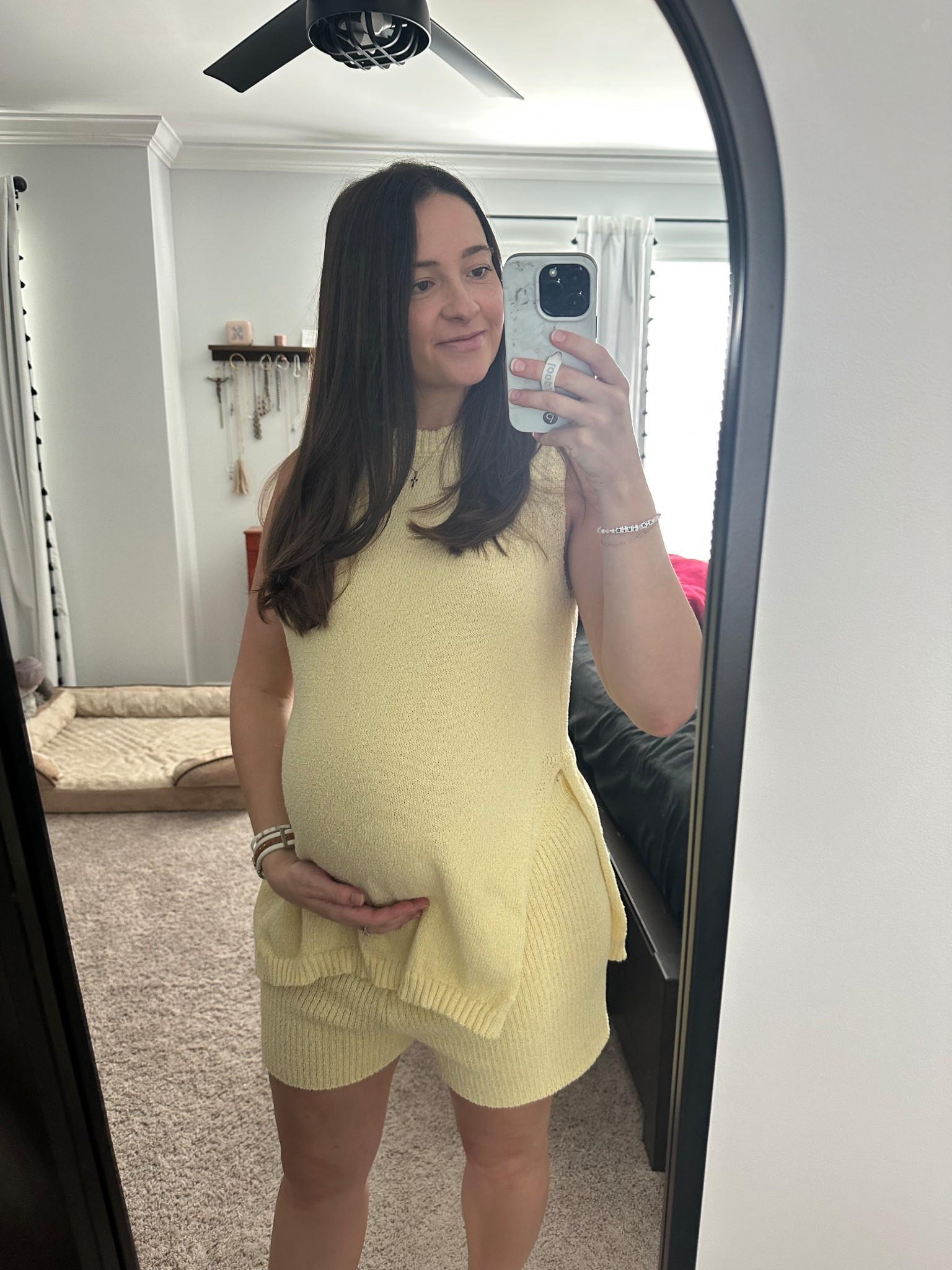 Amazon set perfect for warm summer days. 
Maternity outfit 
Pregnancy 