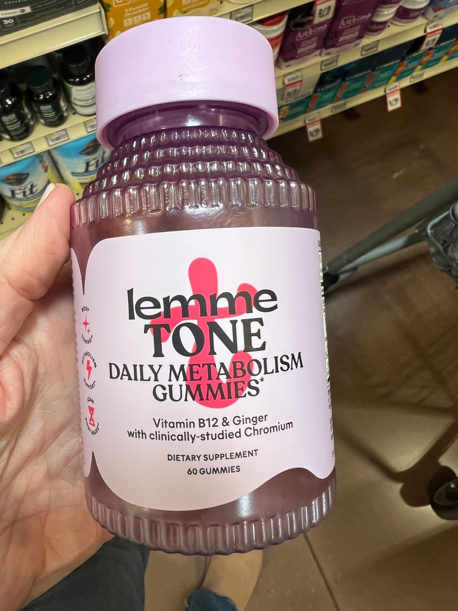 lemme tone daily metabolism gummies 

#LTKselfcare #LTKfitnessgoals #LTKActive