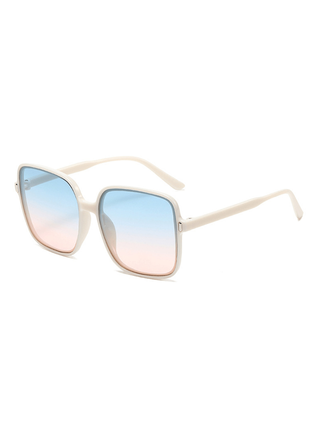 1pc Ladies' Fashionable Square Pc Sunglasses Anti-uv Retro Shades | SHEIN