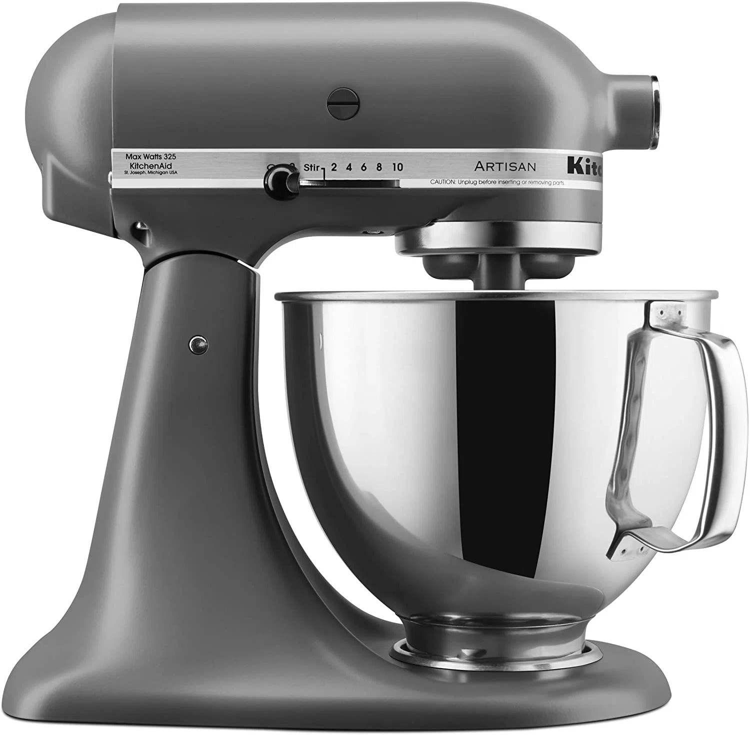 KitchenAid® Artisan® Series 5 Quart Tilt-Head Stand Mixer KSM150PSFG | Wayfair North America