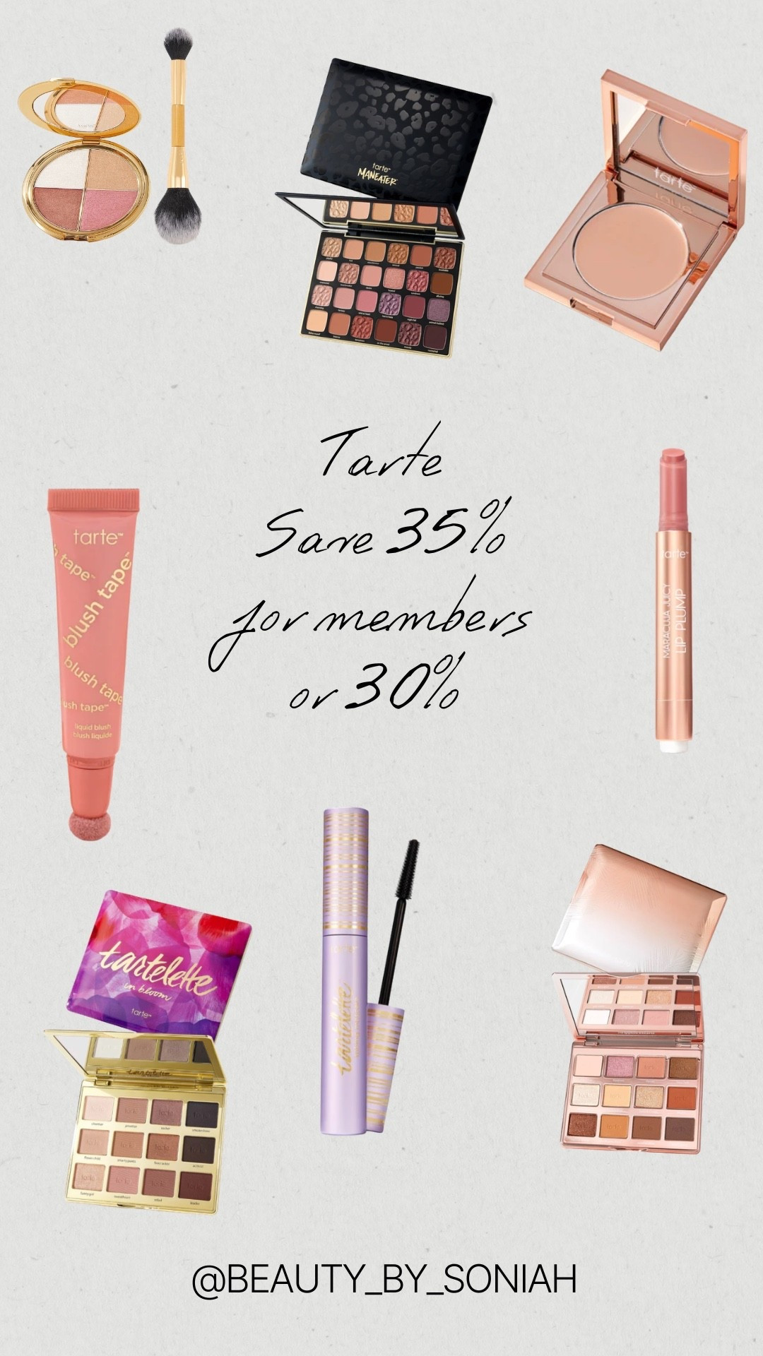 Tarte sale! So many amazing things!! 

#LTKSpringSale #LTKOver40 #LTKBeauty