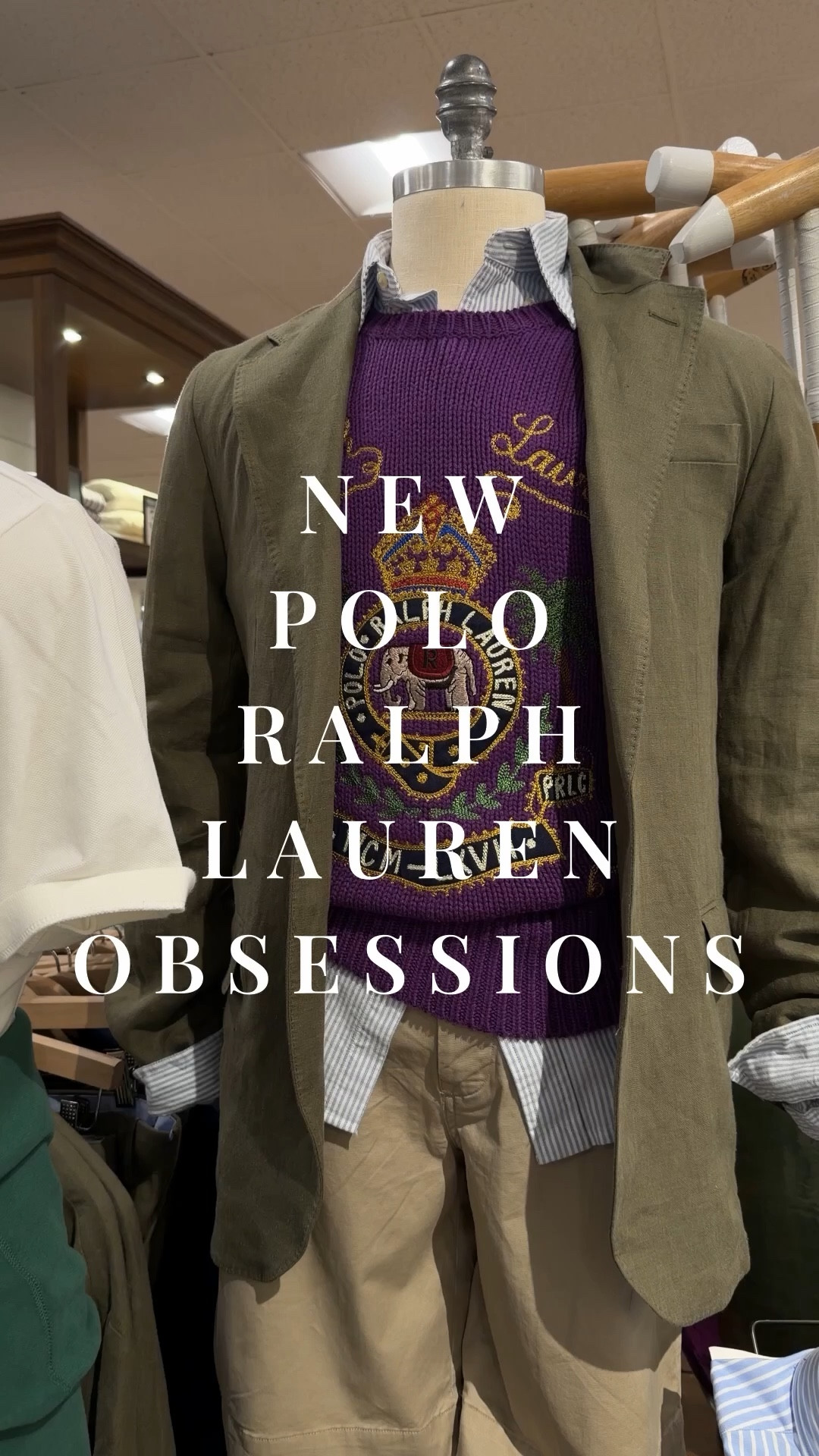 Men’s Polo Bear 🐻 sweaters are the best 🏇 @Macys 
Excited to see what new sweaters they’ll release for womenswear collection in the meantime which one should I try on first? I’m especially excited about the embroidered one in passionflower purple heat color with palms and an elephant 🐘 

#LTKvlog #LTKWorkwear #LTKSeasonal