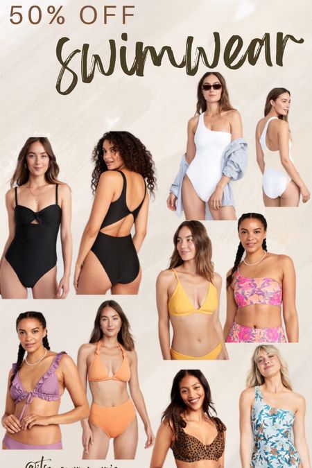 Today ONLY! 50% swimwear from Old Navy🫶 
Swim one piece two piece high waisted swim mix and match string bikini strapless cut out swim colorful swim one shoulder swim bridal swim full coverage swim 

#LTKswim #LTKsalealert #LTKSeasonal