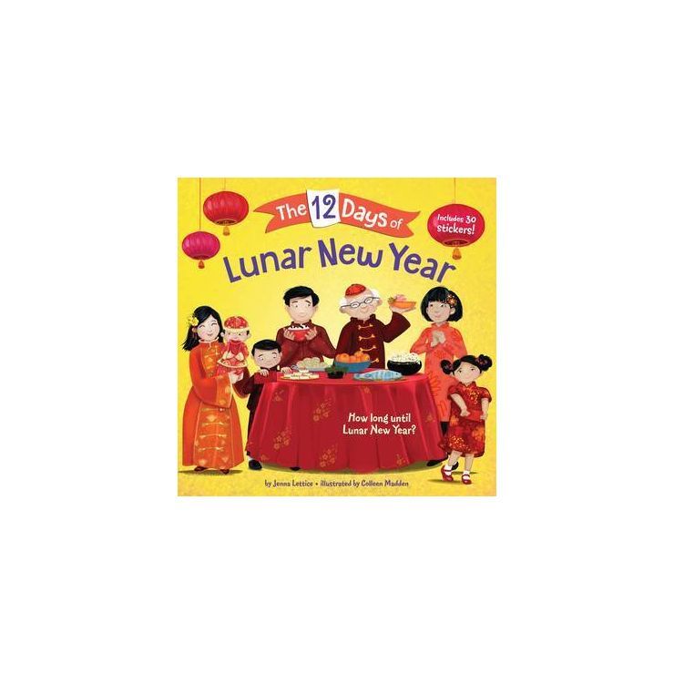 12 Days of Lunar New Year - by Jenna Lettice (Board Book) | Target