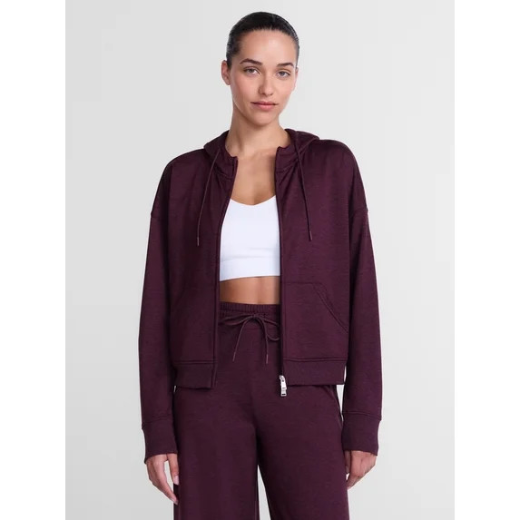 Athletic Works Women's and Women's Plus ButterCore Hoodie, Sizes XS-4X | Walmart (US)