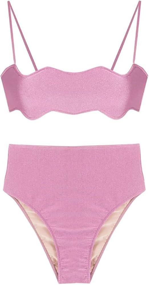 Amazon.com: Adriana Degreas, Moves Bikini With Straps, M, Lilac : Luxury Stores | Amazon (US)