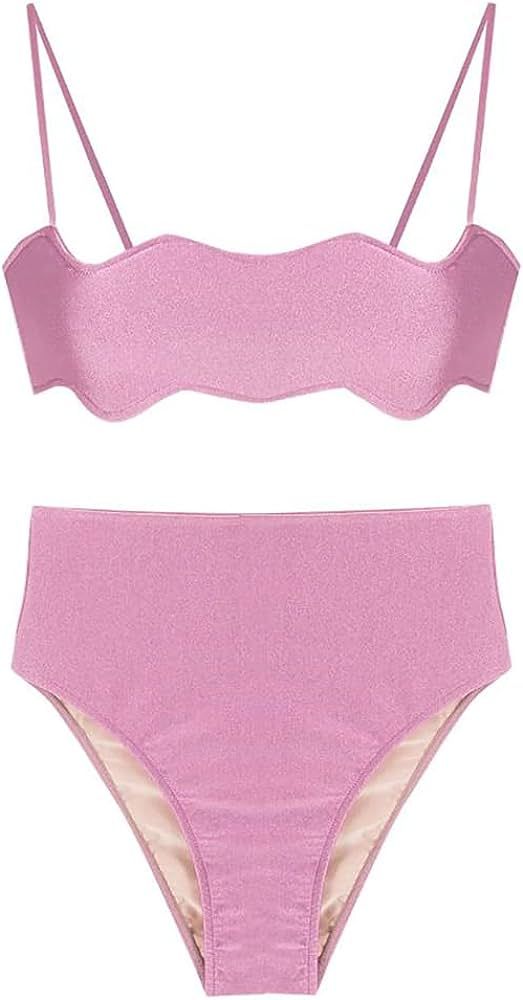 Amazon.com: Adriana Degreas, Moves Bikini With Straps, M, Lilac : Luxury Stores | Amazon (US)