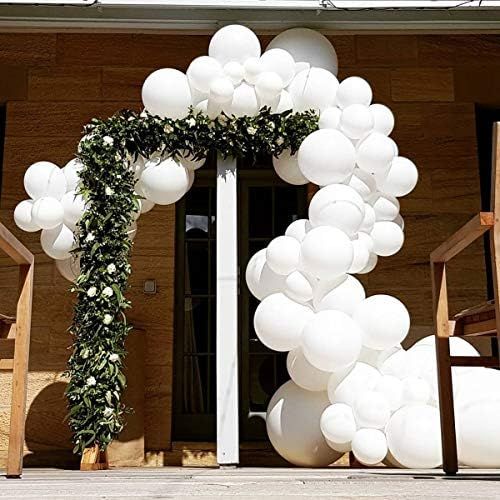 DUILE White Balloon Garland Arch Kit White Balloons Wedding Decoration Balloon Arch Kit Bridal Sh... | Amazon (US)