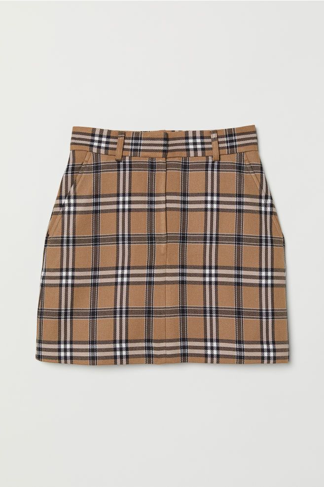 Checked skirt | H&M (UK, MY, IN, SG, PH, TW, HK)