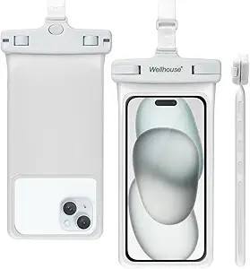 wellhouse Waterproof Phone Pouch, Waterproof Phone Case for iPhone 16 15 14 13 12 Pro Max XS Sams... | Amazon (US)