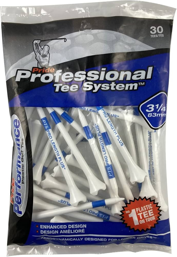 Pride Professional Tee System Evolution Tee, 3-1/4 inch- 30 Count (Blue) | Amazon (CA)