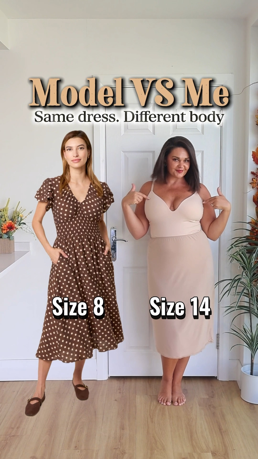 Model vs Me | Size 14 Try On 👗
Showing you how this dress looks beyond the website ✨
I’m wearing a UK size 14 so you can see the real fit on a midsize body.
Linked all sizes here so you can shop your perfect fit 🛍️

#LTKmidsize #LTKuk #LTKautumn
