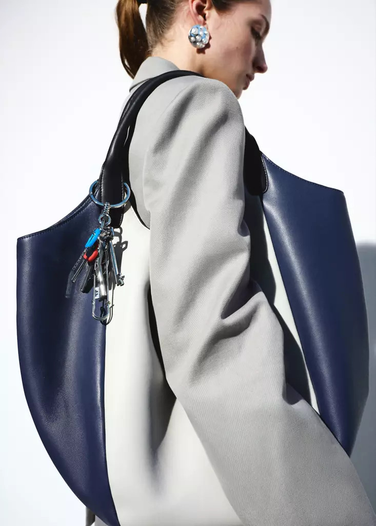 Two-tone leather shoulder bag | Mango (US/MX/AU)